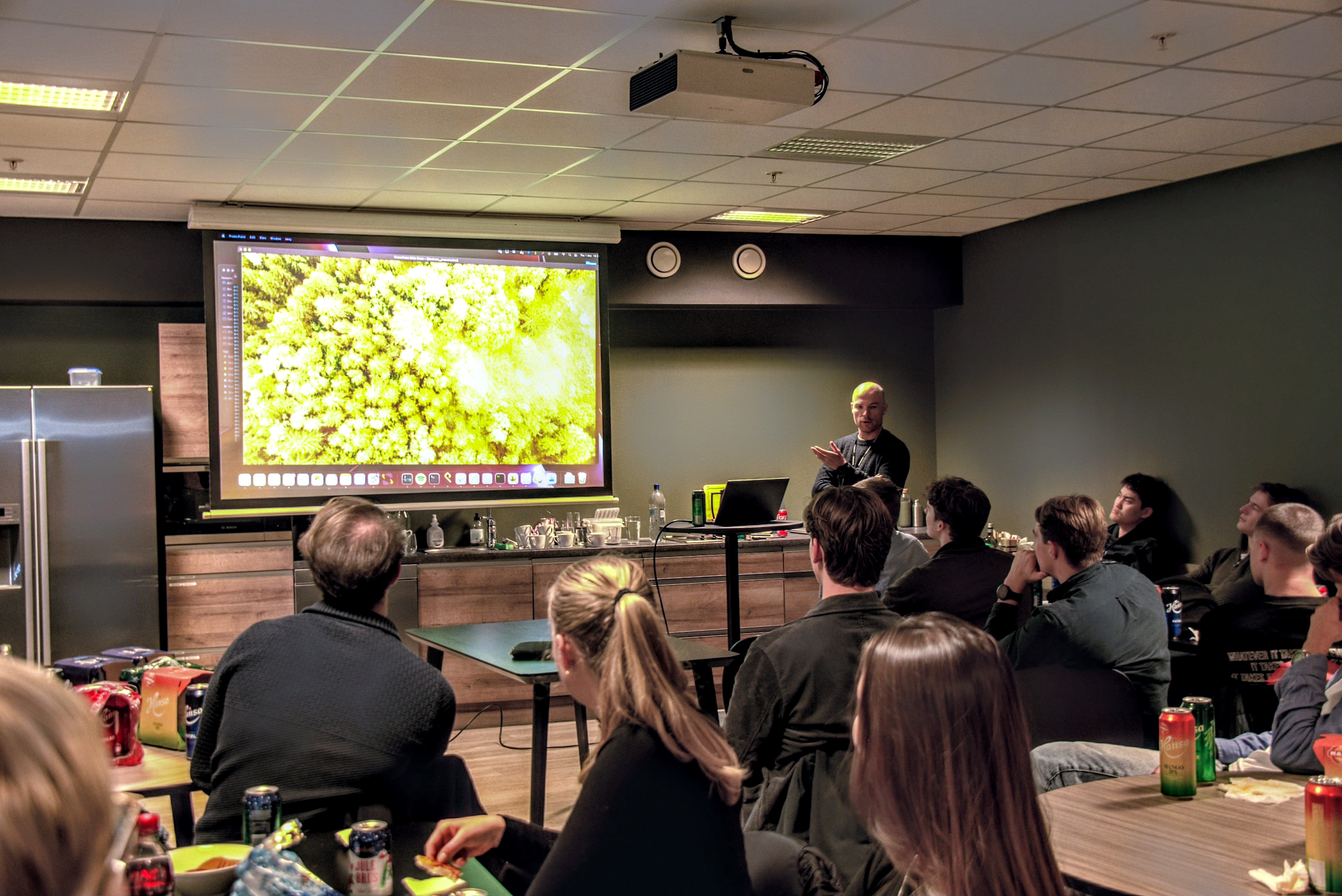 Enigma på bedriftpresentason hos SopraSteria-Bergen høsten 2022